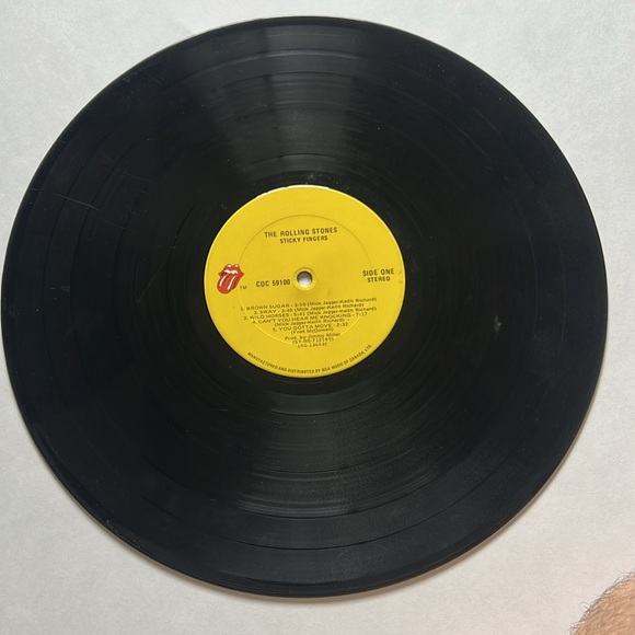 The Rolling Stones - Sticky Fingers - vintage vinyl record condition is G - Picture 4 of 7